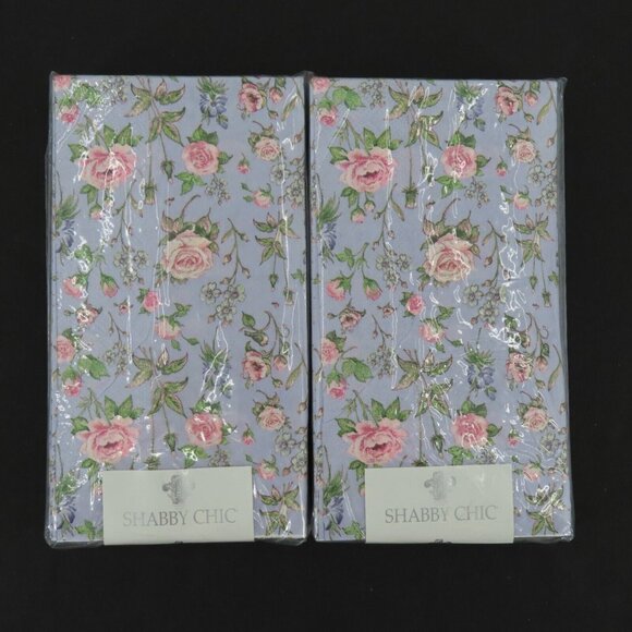 Shabby Chic Rachel Ashwell 2 Packs Pink Rose Flower Botanical Purple Napkins NEW - Picture 8 of 8